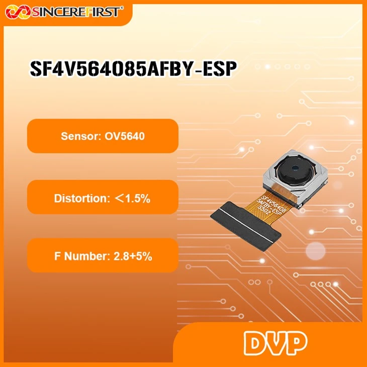 OV5640 DVP מצלמה מודול 24Pin פוקוס אוטומטי